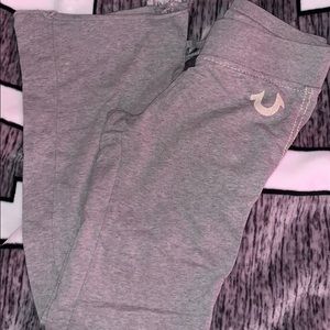 Grey True Religion Sweats